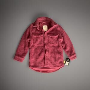 Art Class Girls Size Small 6/7 Pink Warm Jacket Coat Cute NWT